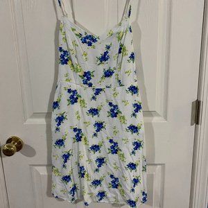 Spaghetti Strap Floral Dress